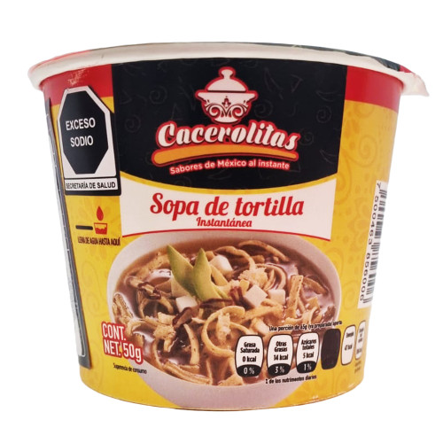 Cacerolitas Tortilla Soup 50g