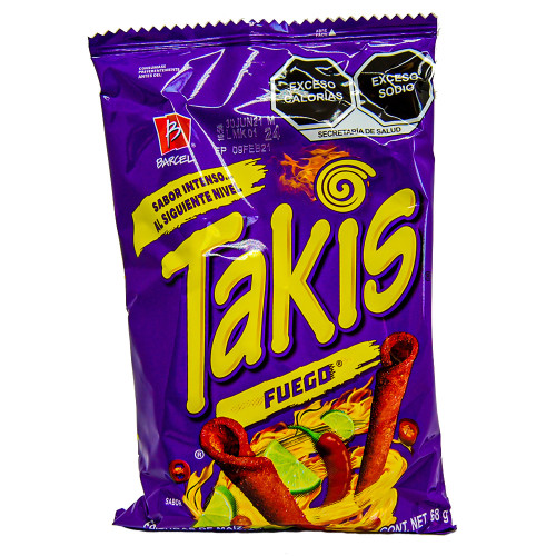 Takis Fuego Barcel - Mexican Snacks