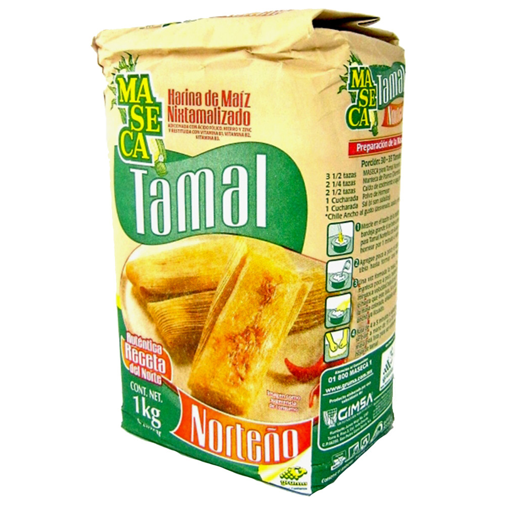 Maseca for Tamales 1kg | Buy now at Mexgrocer